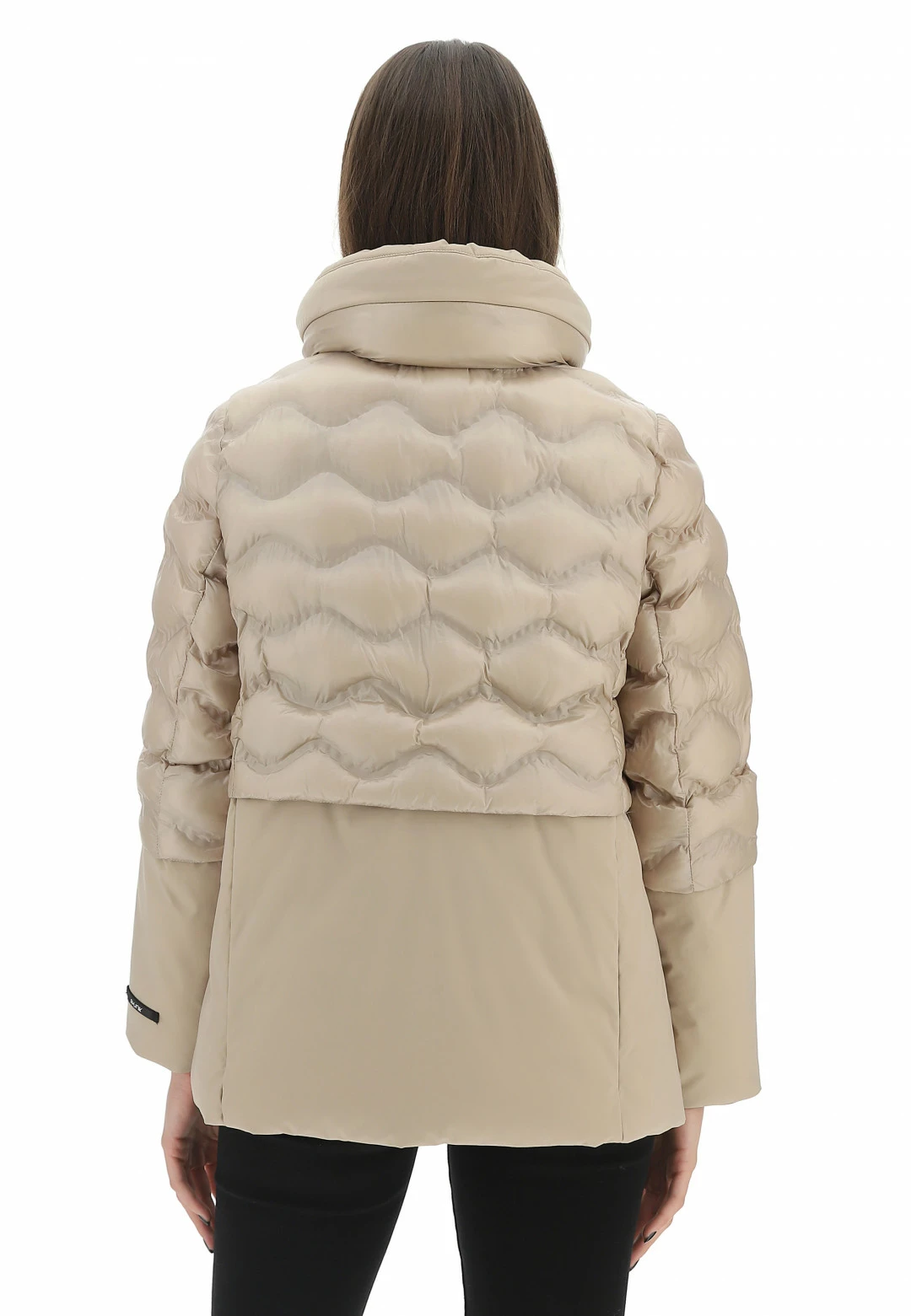 Giubotto Imbottito Rihunik Con Collo A Fascia E Cappuccio Estraibile Donna - immagine 10