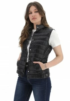 Gilet In Ovatta Con Bottoni Markup Donna
