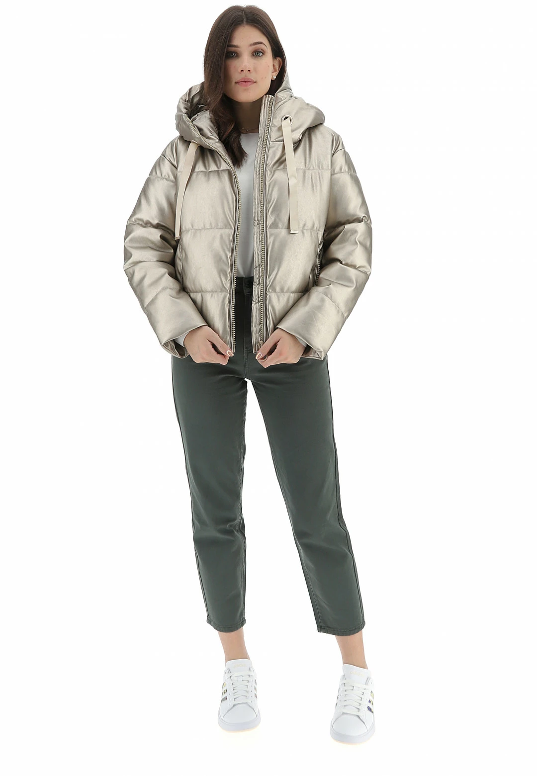 Giubbino Similpelle Imbottito Softy - immagine 12