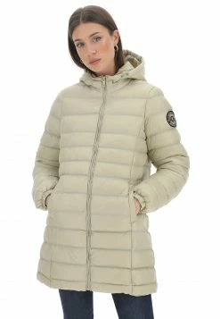 BRAVESOUL Giobotto Lungo 100 Grammi Brave Soul Con Cappuccio Donna