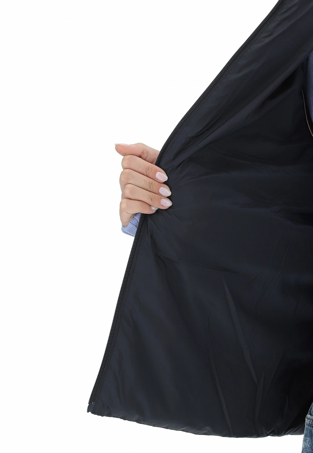 Gilet Smanicato Tommy Hilfiger Donna Con Cappuccio E Logo - immagine 6