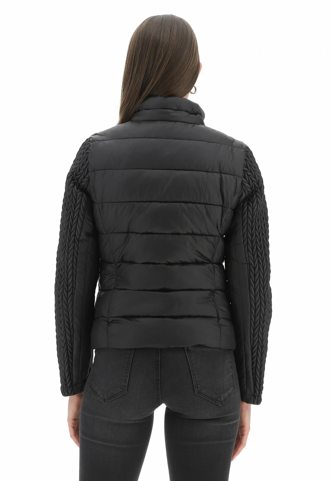 In My Hood Giubbino Con Lavorazione Trecce Inmyhood Hw22wjk13 - immagine 3