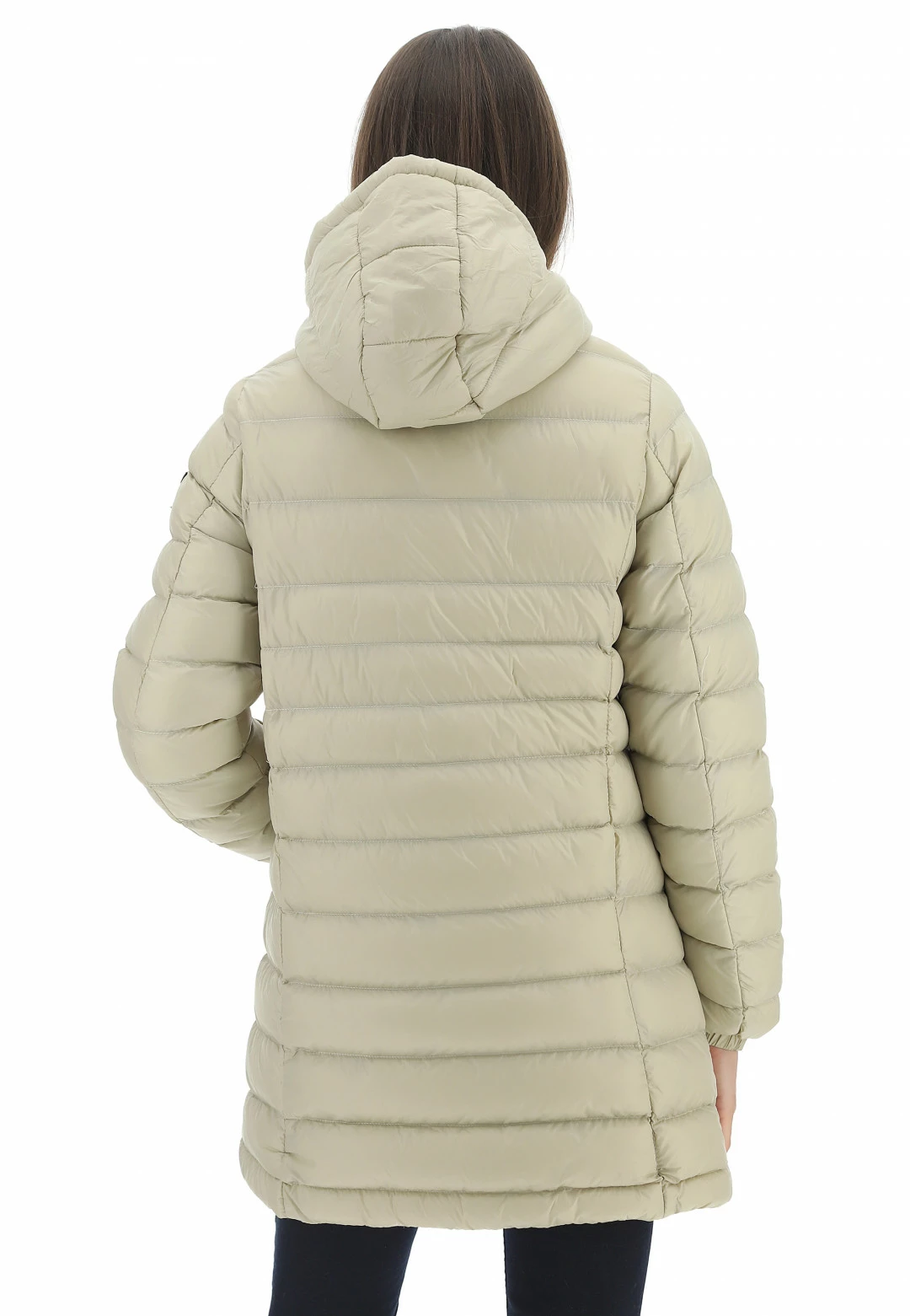 BRAVESOUL Giobotto Lungo 100 Grammi Brave Soul Con Cappuccio Donna - immagine 3