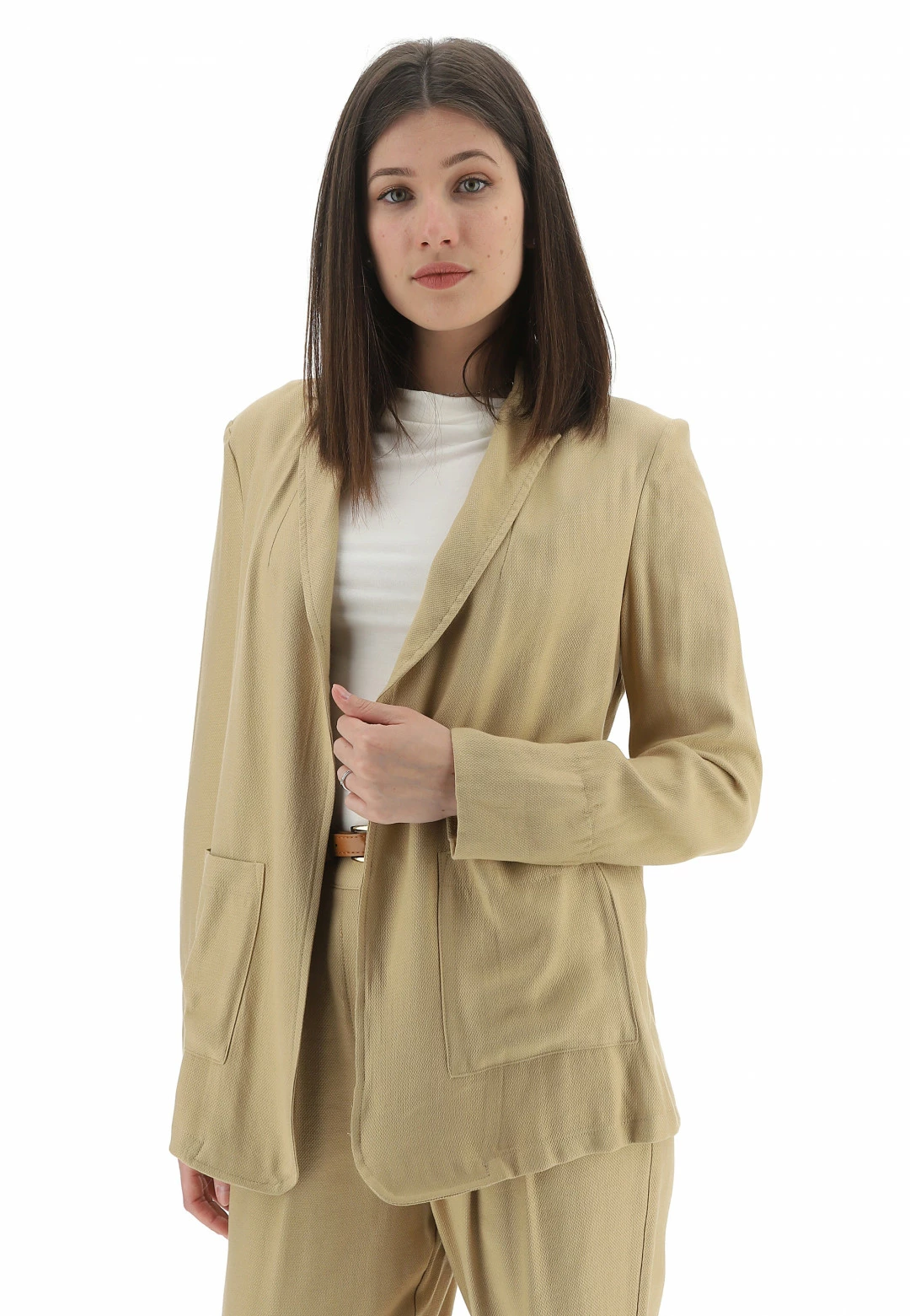 Over-D Giacca Over/d In Viscosa Vj0562 - immagine 2