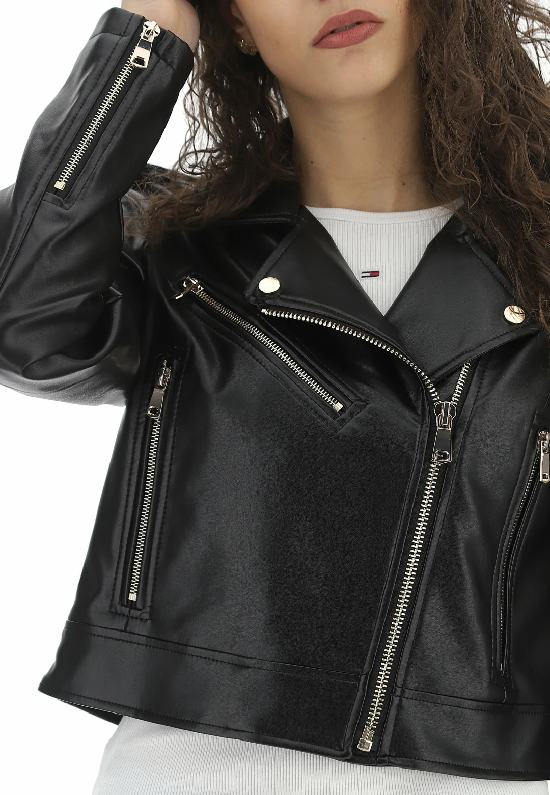 Chiodo Similpelle Softy Donna - immagine 5