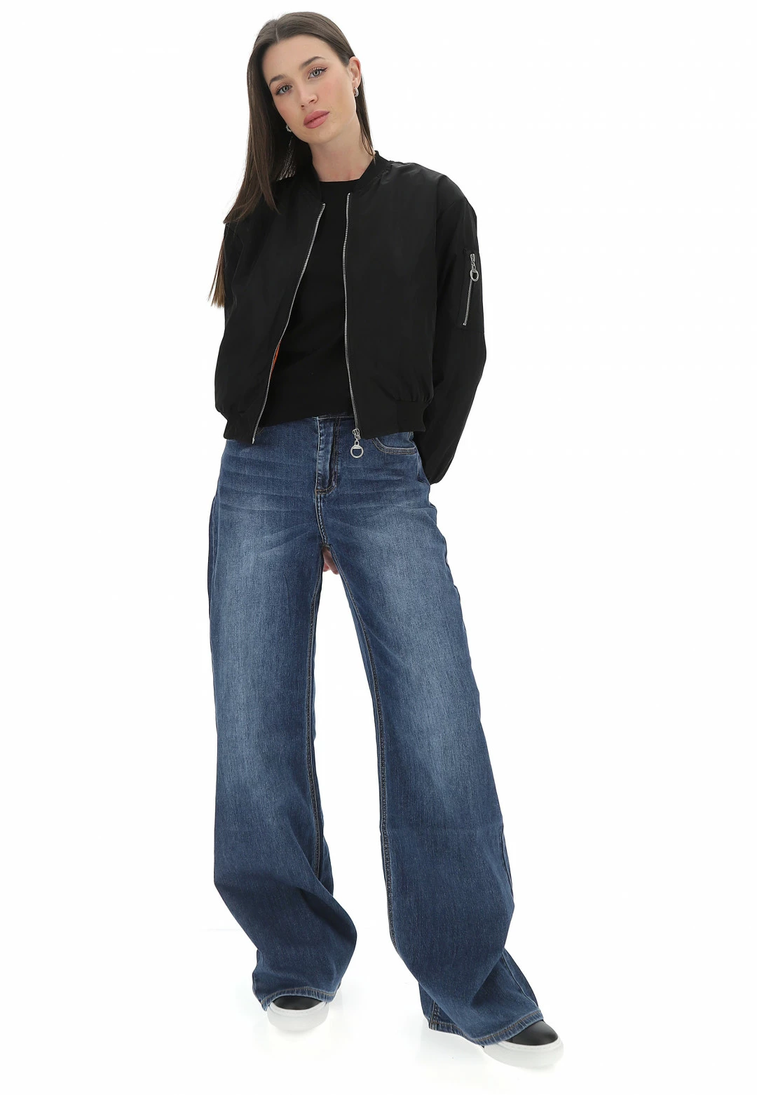 EKS Bomber Crop Donna èks - immagine 4