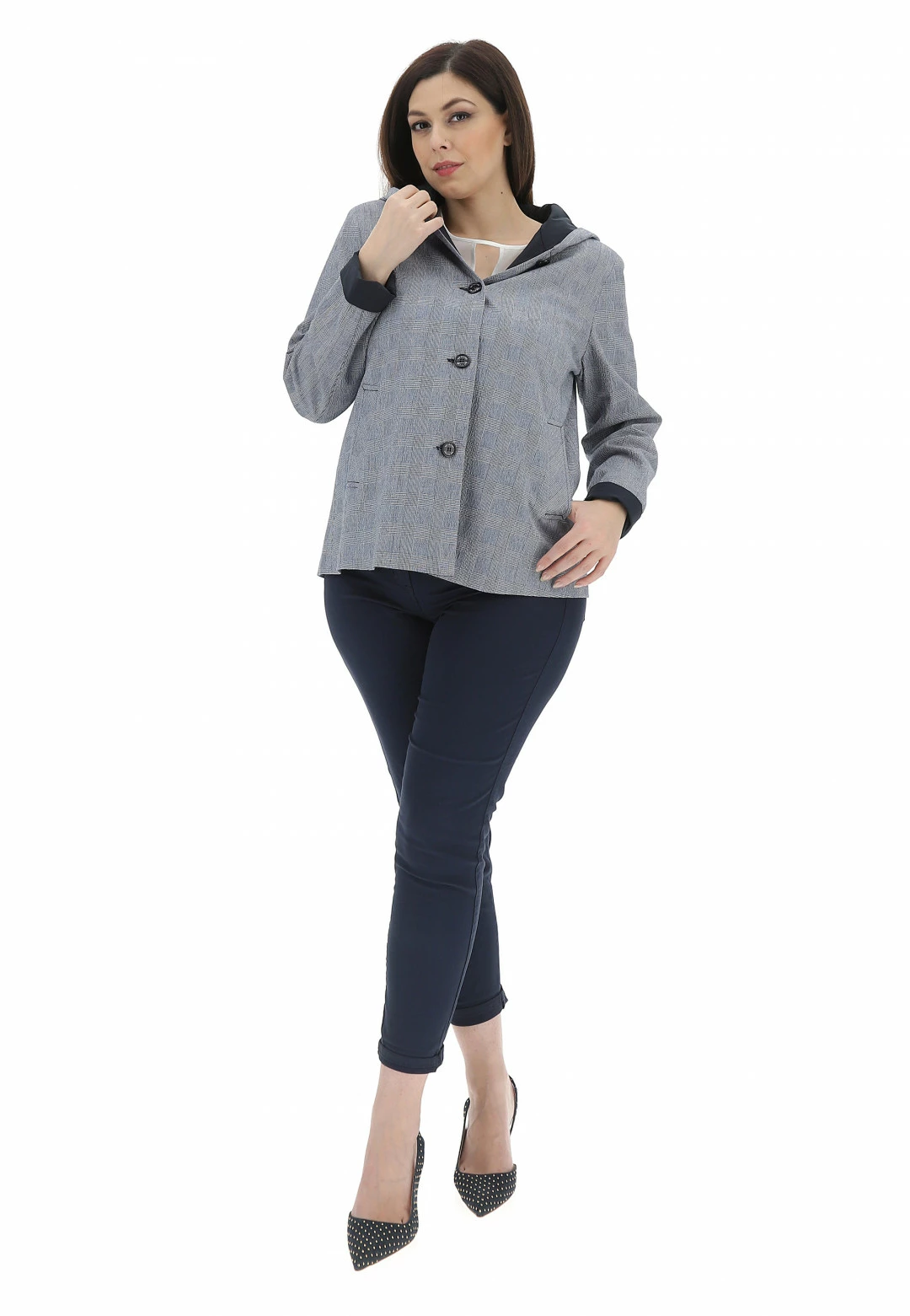 Giubbino Meteore Quadrettato Donna - immagine 4