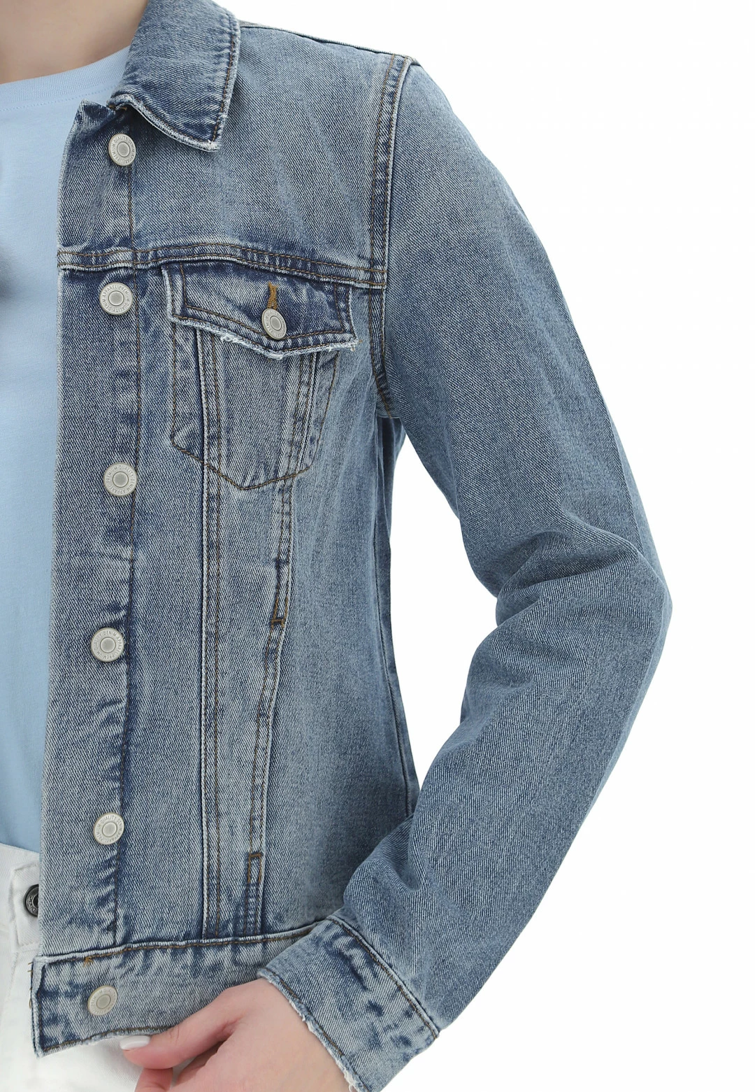 Giubbino Denim Vero Moda Donna Slim - immagine 5