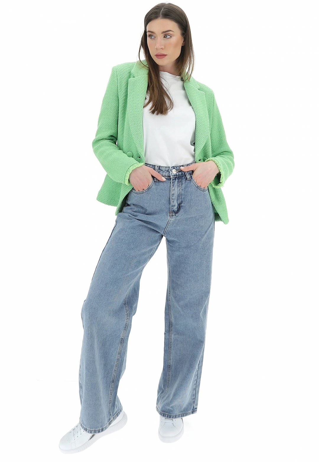 Giacca Tweed Doppiopetto Rosa G. - immagine 16