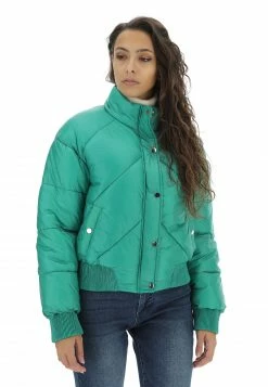 Giubbotto Bomber Crop Trapuntato Lili Sidonio Con Tasche A Filo E Polsini E Orlo In Tessuto A Costine