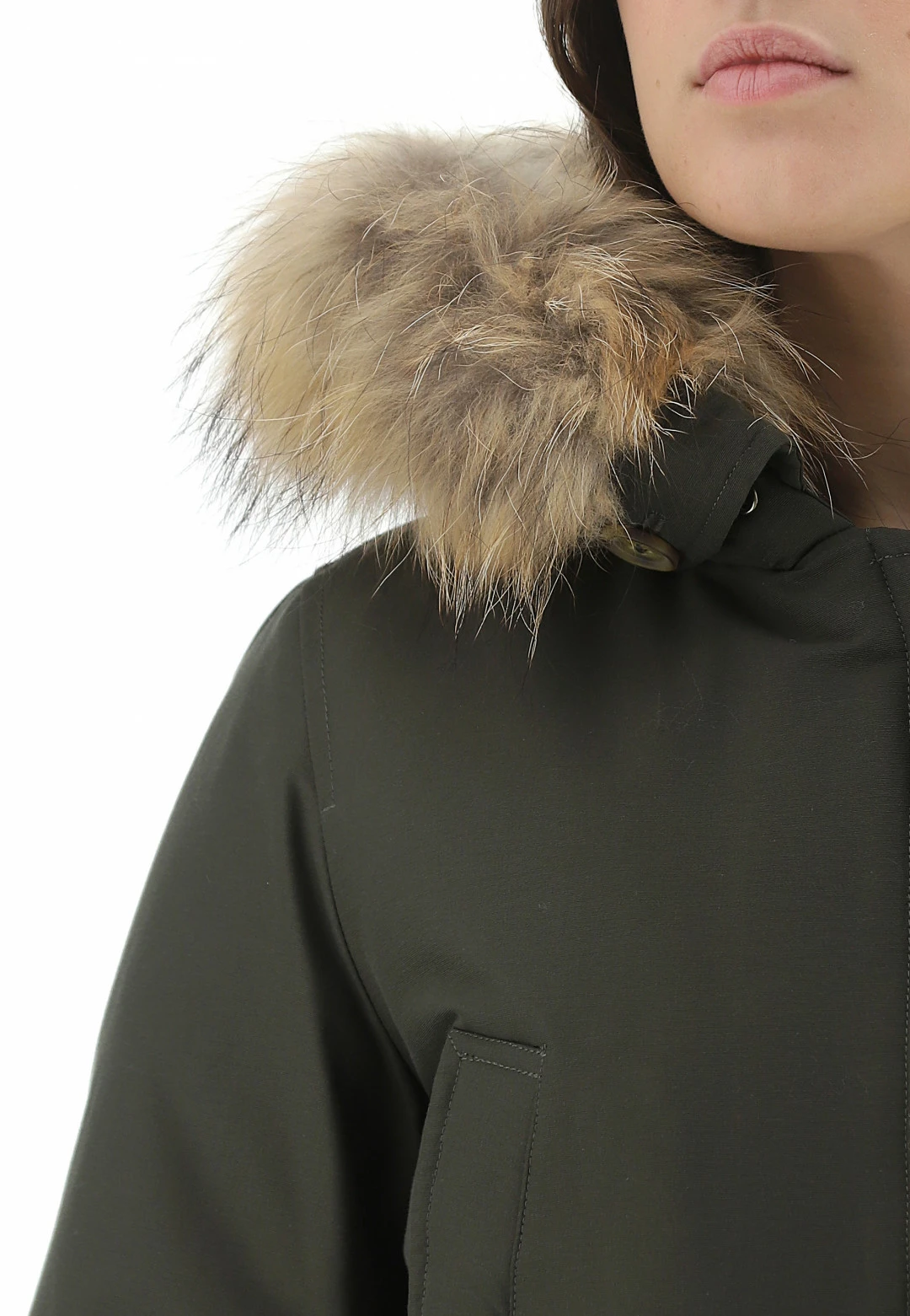 Parka Mixture G624 Con Cappuccio E Pelliccia Murmasky Removibile E 4 Tasche - immagine 16