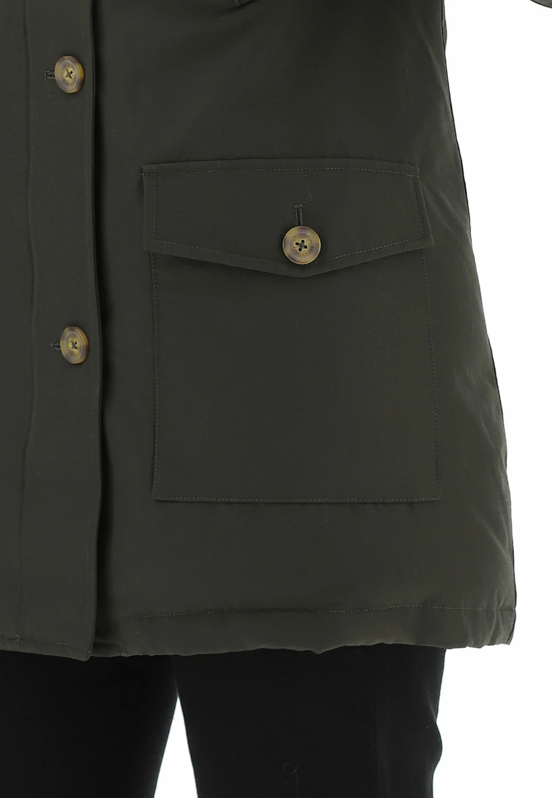 Parka Mixture G624 Con Cappuccio E Pelliccia Murmasky Removibile E 4 Tasche - immagine 14