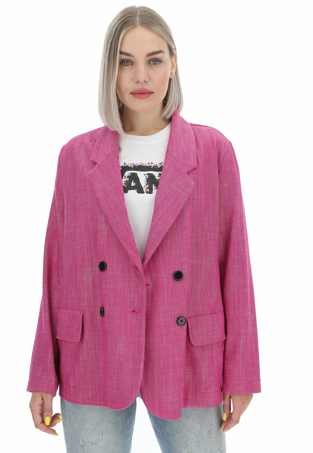 Giacca Strutturata Doppiopetto Age - immagine 2