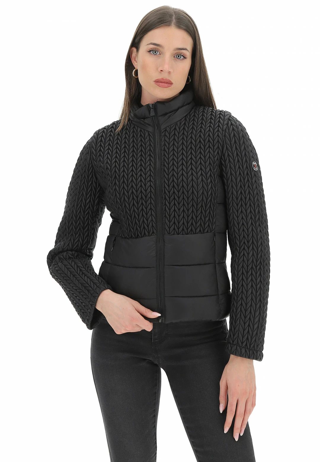 In My Hood Giubbino Con Lavorazione Trecce Inmyhood Hw22wjk13