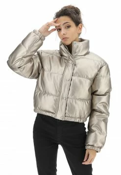 Bomber Crop Similpelle Softy