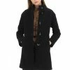 Cappotto Spalla Scesa Eks Con Collo A Fascia 80% Lana