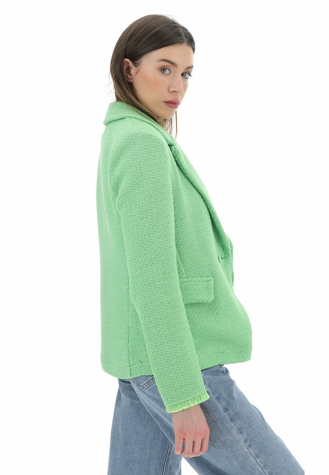 Giacca Tweed Doppiopetto Rosa G. - immagine 14