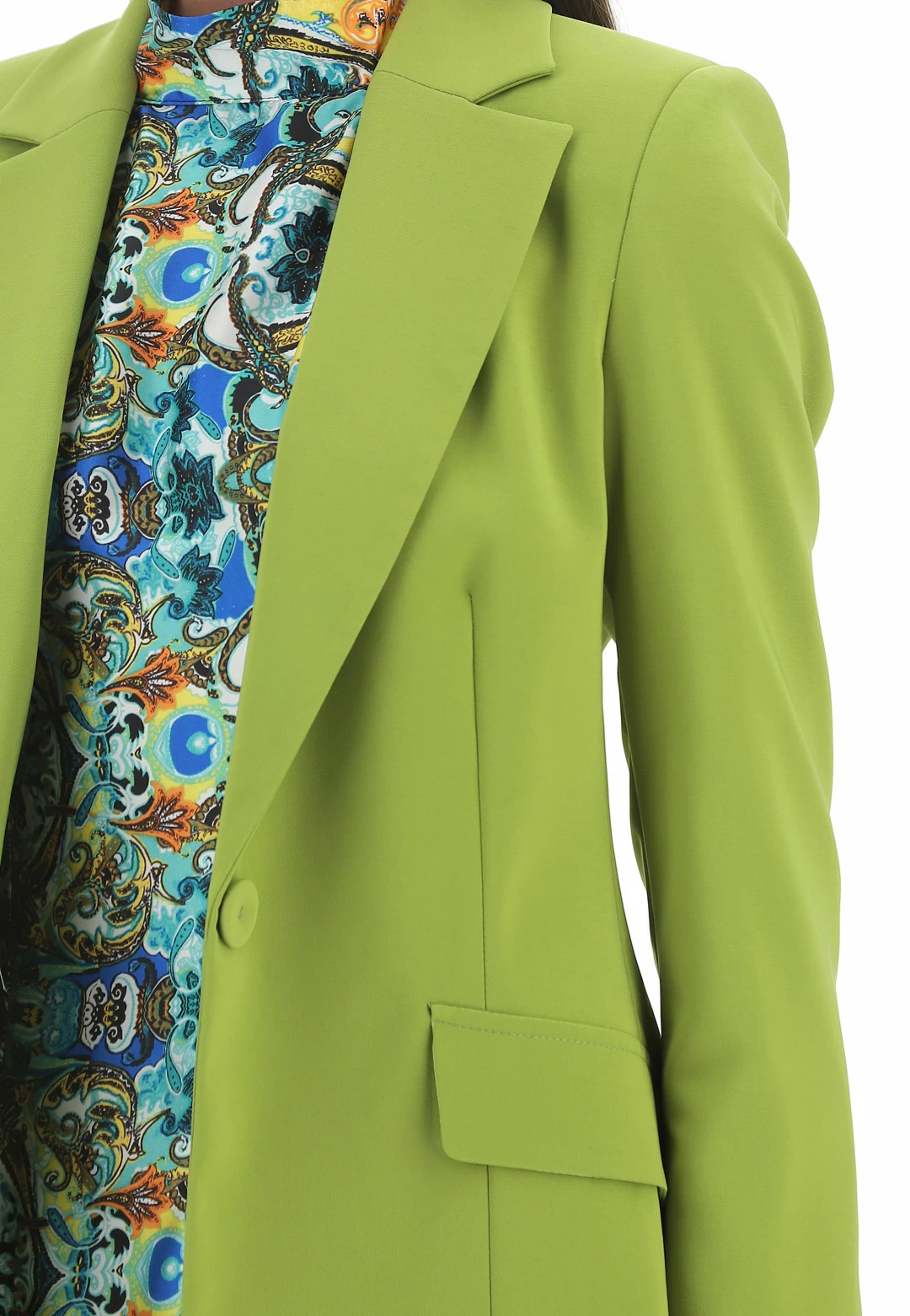 Blazer 1bottone Rinascimento Donna Made In Italy - immagine 14