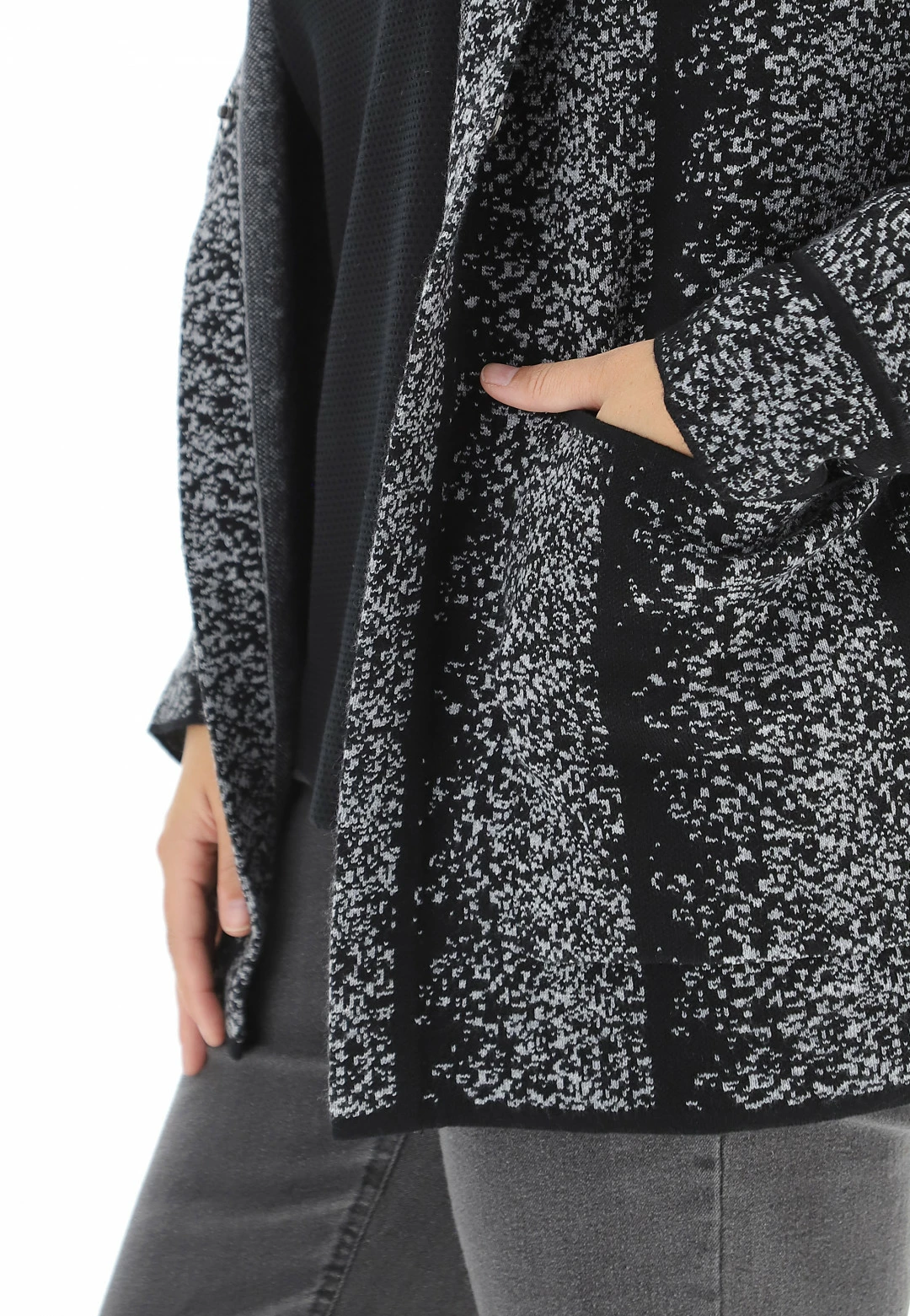 BE BLUE ENEMY Giacca Con Cappuccio Blue Enemy 750over - immagine 5