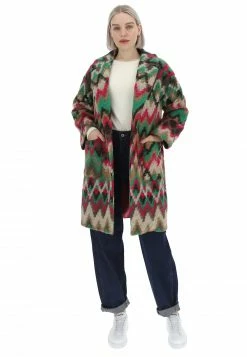 Cappotto Over Misto Lana Fantasia Fly Girl