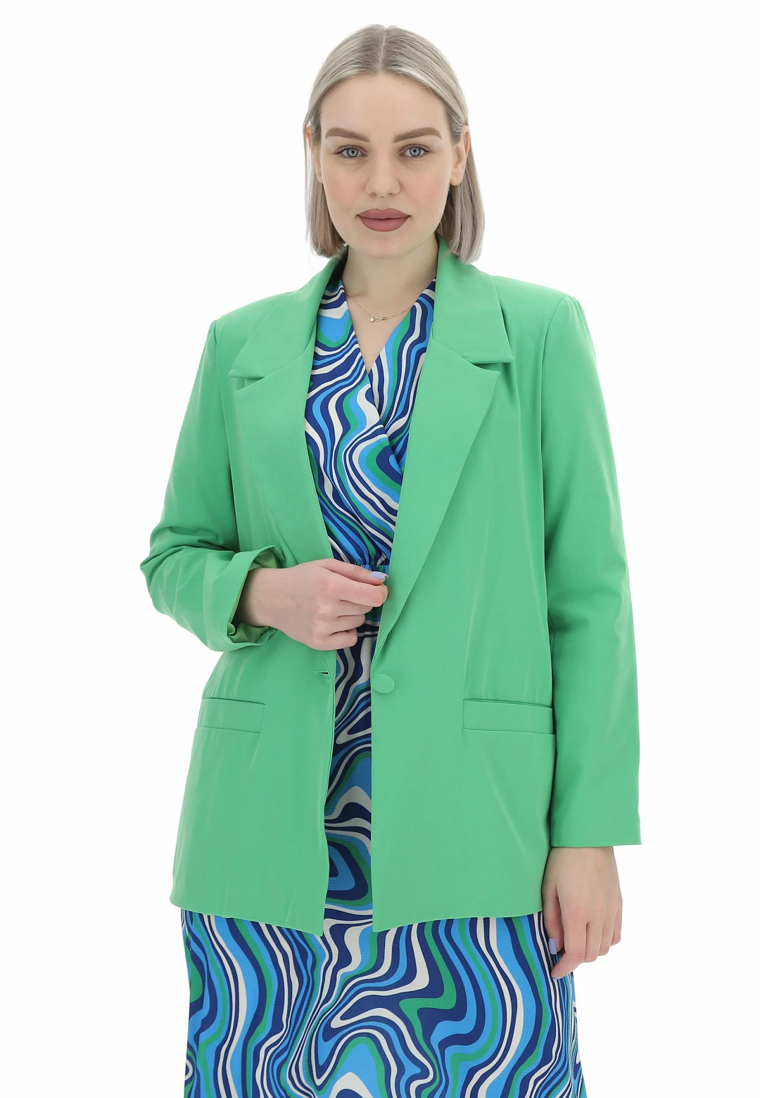 Giacca Over 1 Bottone Susy Mix - immagine 2