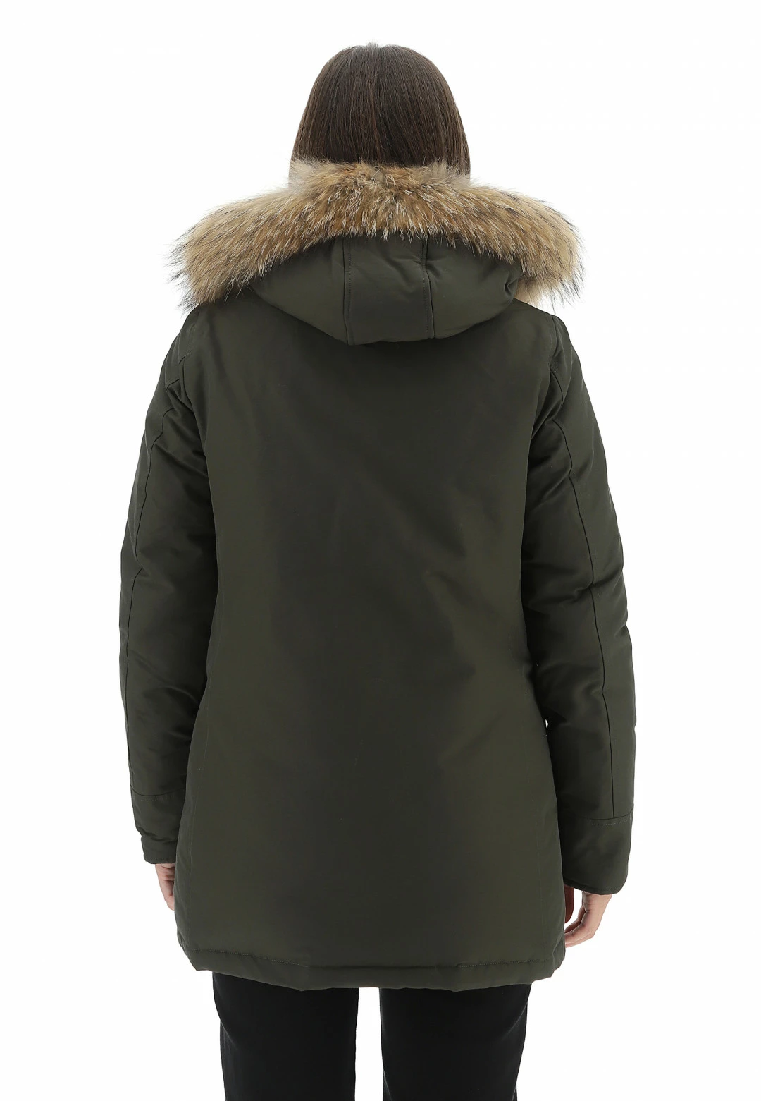 Parka Mixture G624 Con Cappuccio E Pelliccia Murmasky Removibile E 4 Tasche - immagine 11
