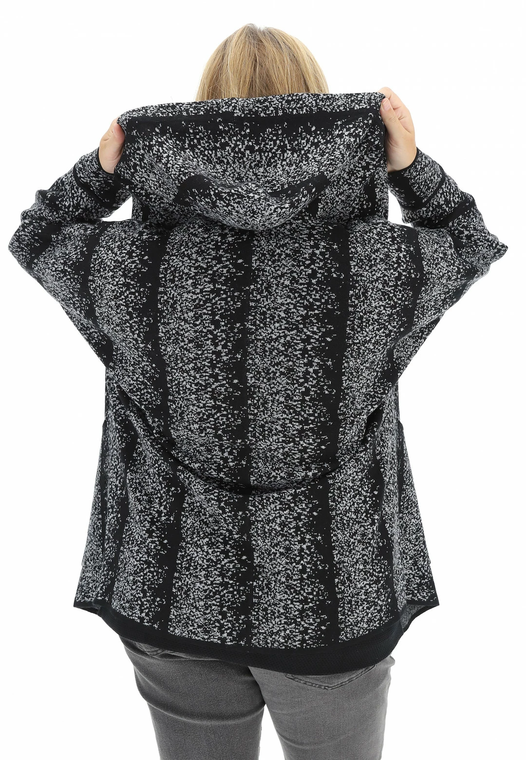 BE BLUE ENEMY Giacca Con Cappuccio Blue Enemy 750over - immagine 3