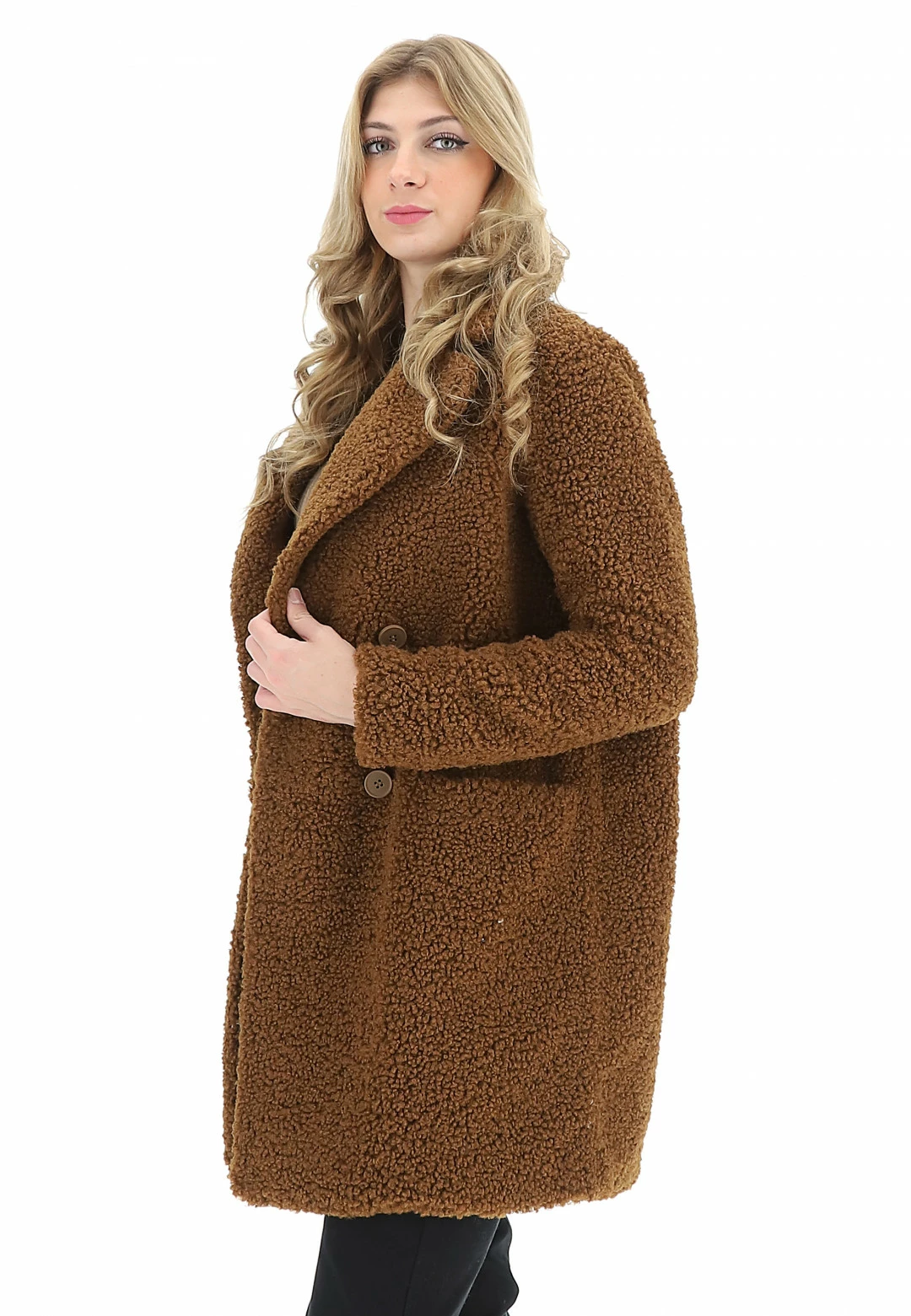 Cappottino Ricciolino Doppiopetto Censured - immagine 17