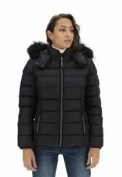 Piumino Corto Cape Horn 32552 Mod. Stella Murm Con Cappuccio E Pelliccia Murmasky Removibili