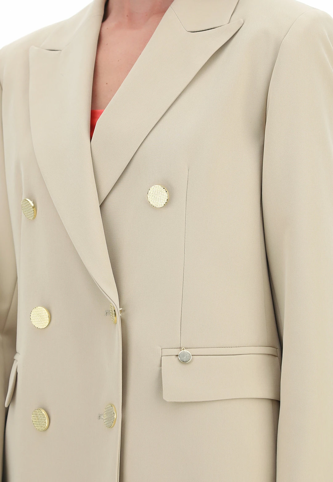 Giacca Doppiopetto In Coordinato Eks - immagine 10