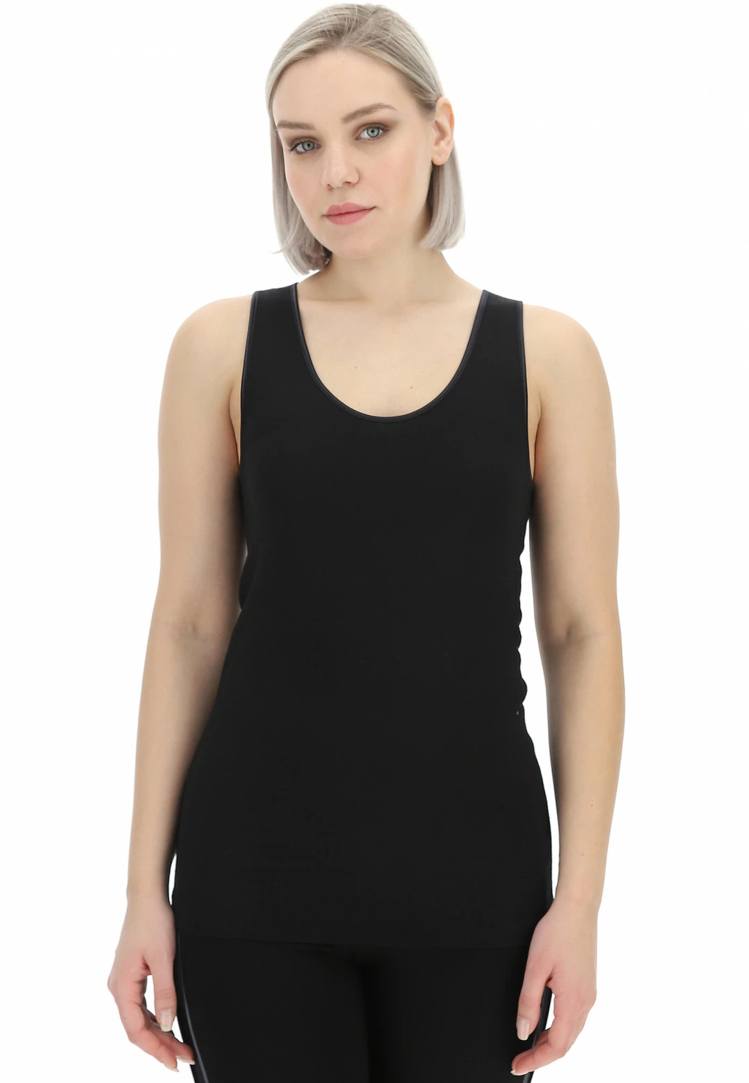 Canotta Spalla Larga Ragno Lana Cotone - immagine 5