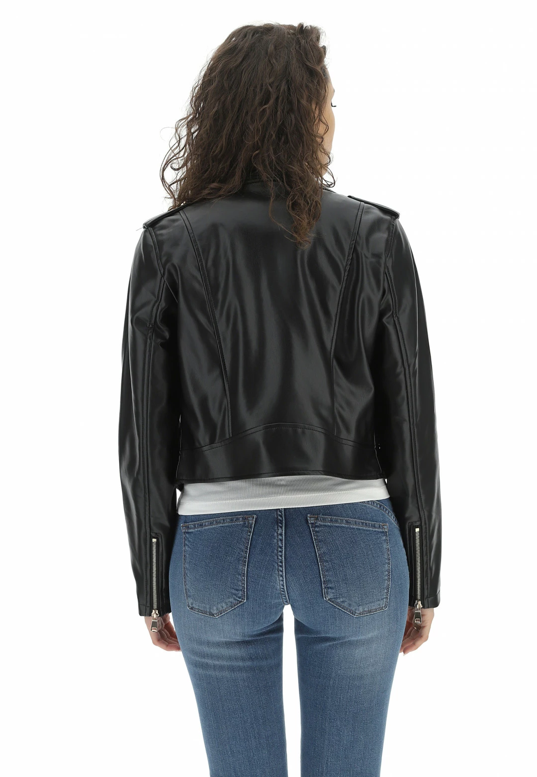 Chiodo Similpelle Softy Donna - immagine 3