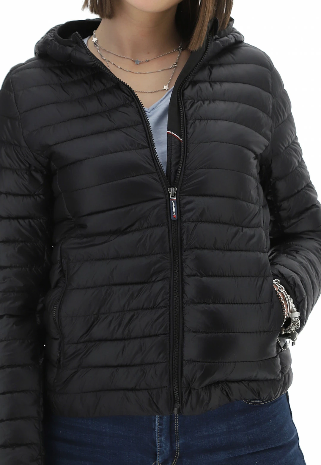 Giubbino 100 Gr In Ovatta Norway Con Cappuccio - immagine 16