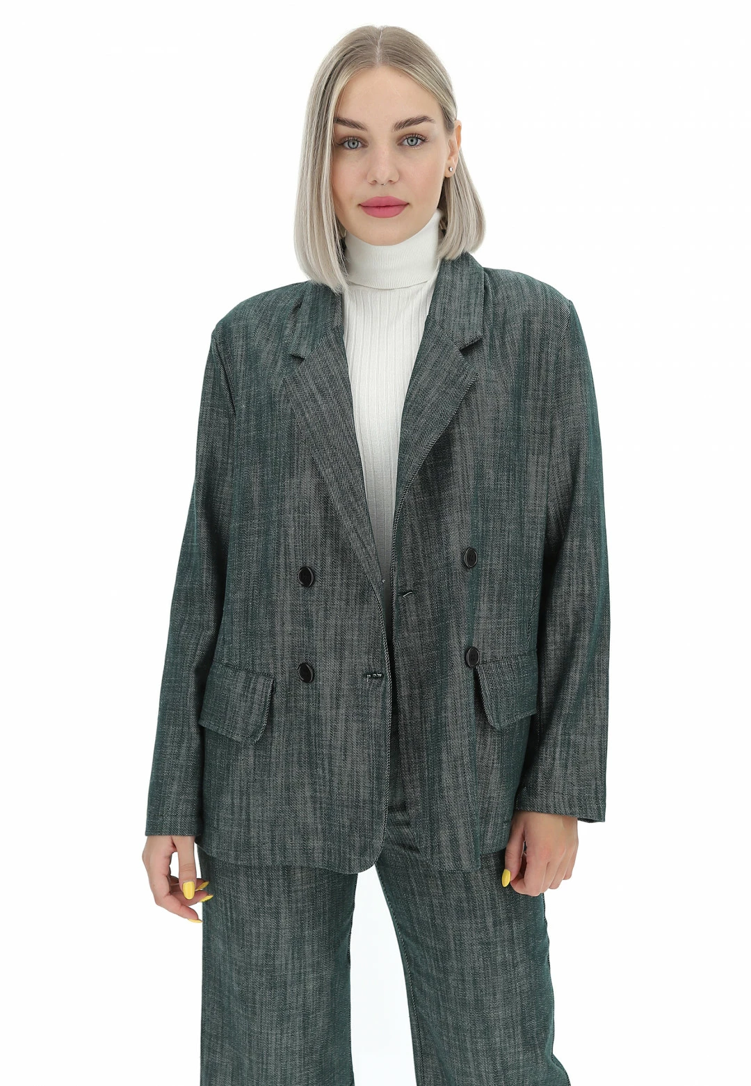 Giacca Strutturata Doppiopetto Age - immagine 7