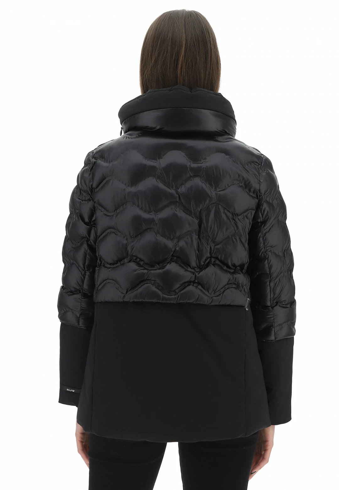 Giubotto Imbottito Rihunik Con Collo A Fascia E Cappuccio Estraibile Donna - immagine 3
