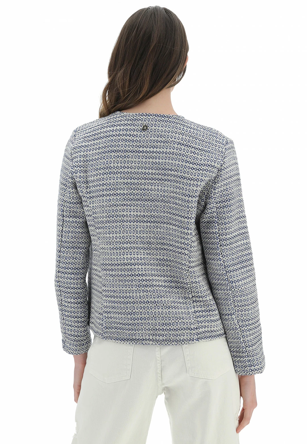 Giacca A Rombi Sfrangiata Dixie Donna - immagine 4