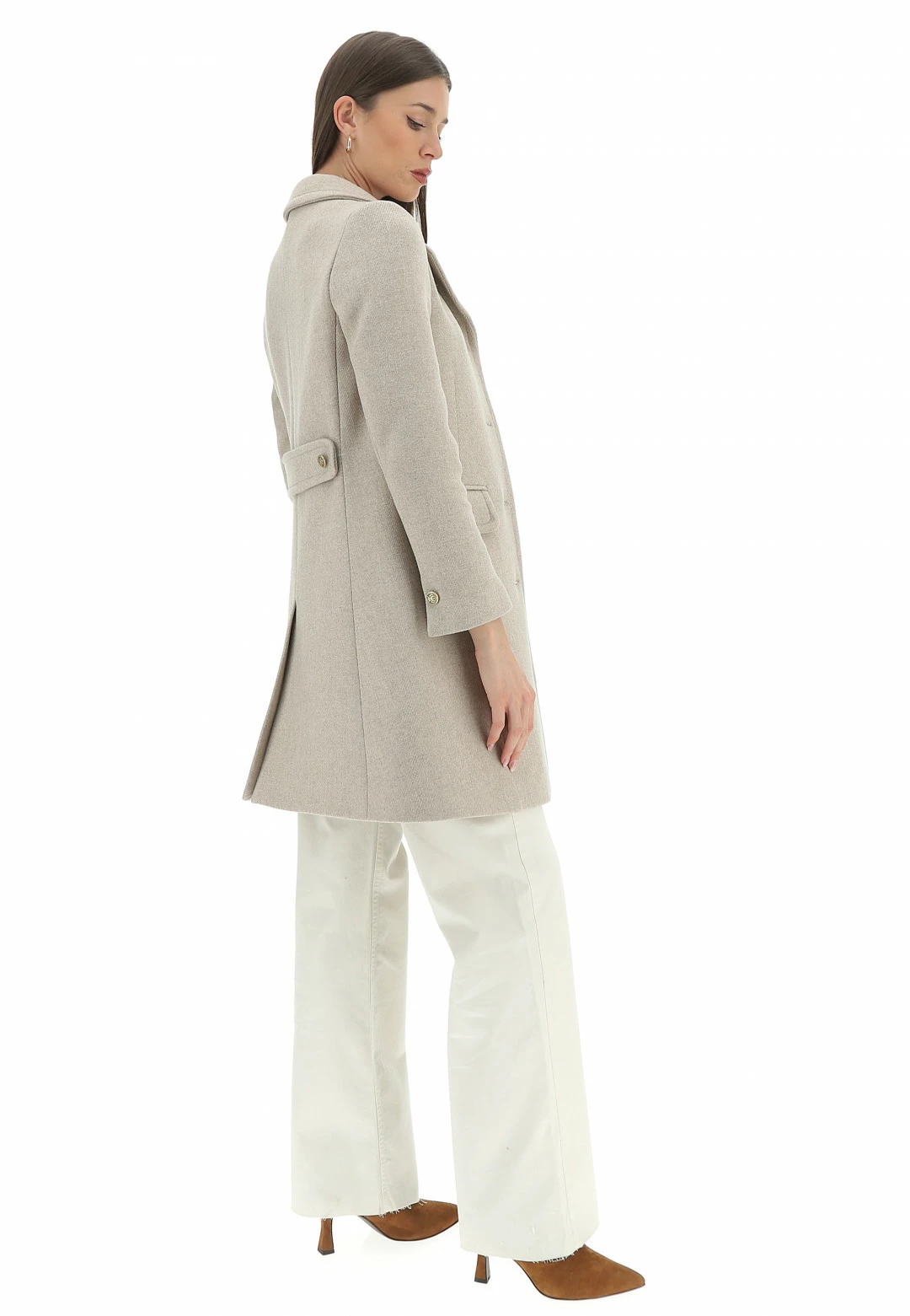 EKS Cappotto èks Misto Lana Donna - immagine 10