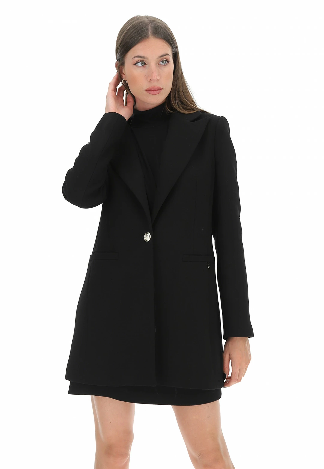 Giacca Lunga Strutturata Eks - immagine 7