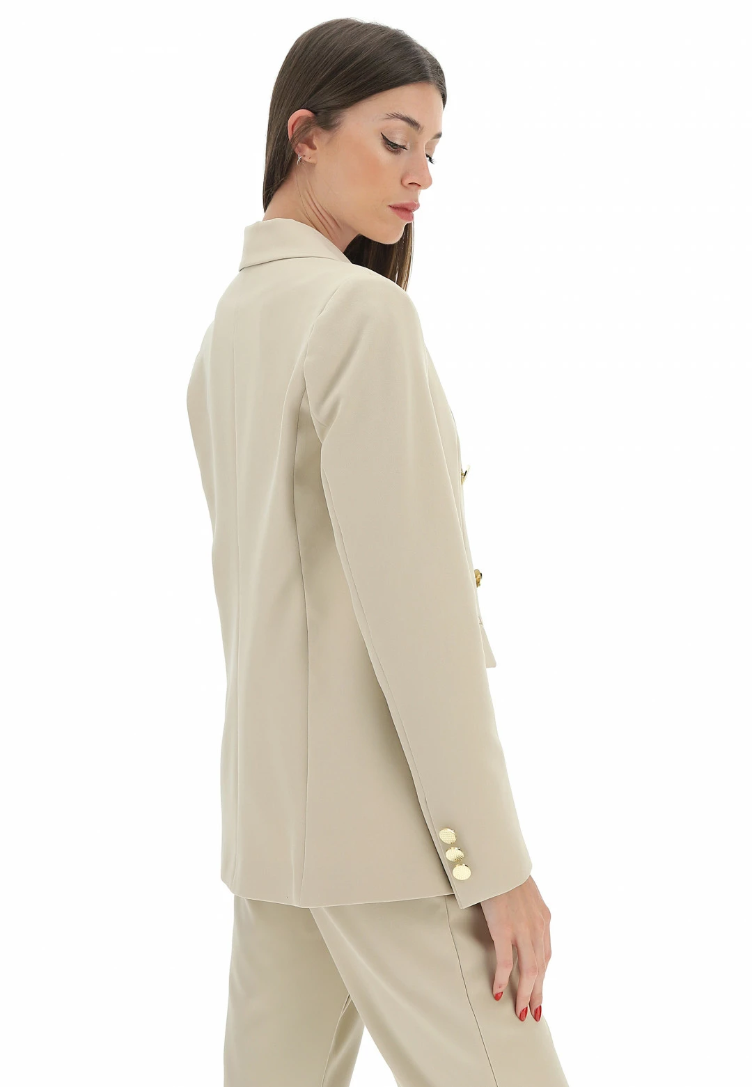 Giacca Doppiopetto In Coordinato Eks - immagine 8