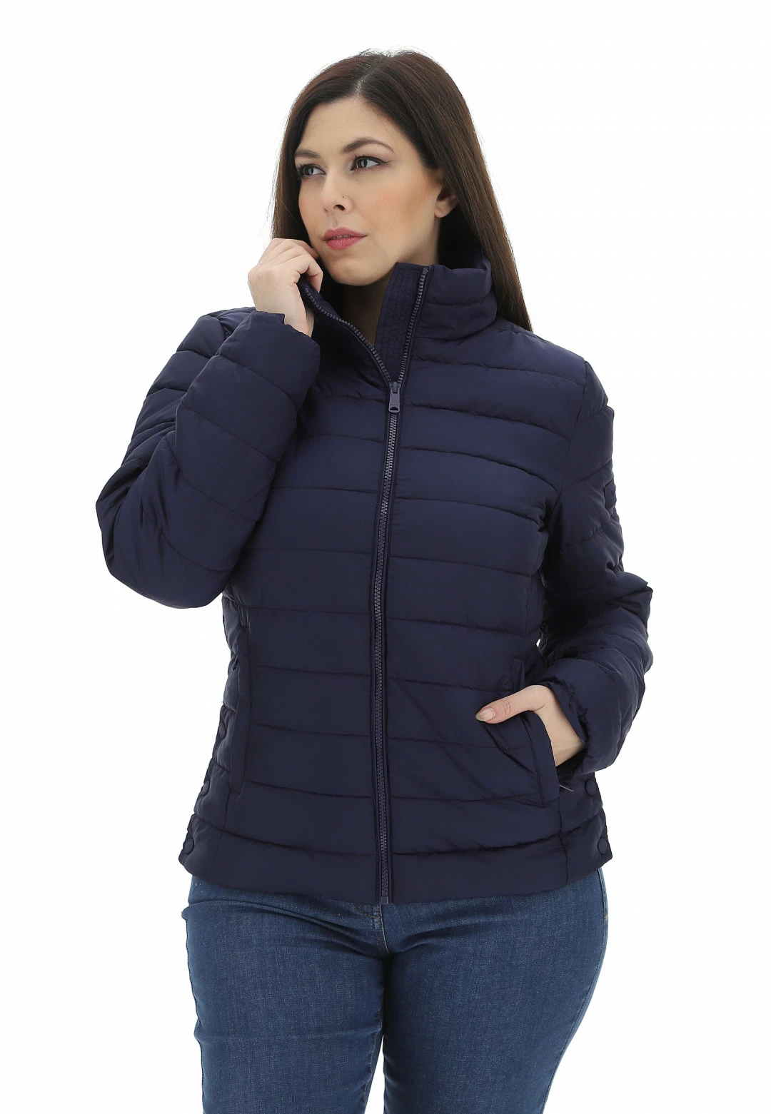 Giubbino Light Tom Tailor Con Collo A Fascia - immagine 7