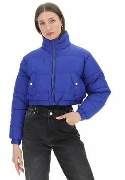 BRAVESOUL Bomberino Crop Brave Soul Con Coulisse Elasticizzati In Vita Puffer Donna