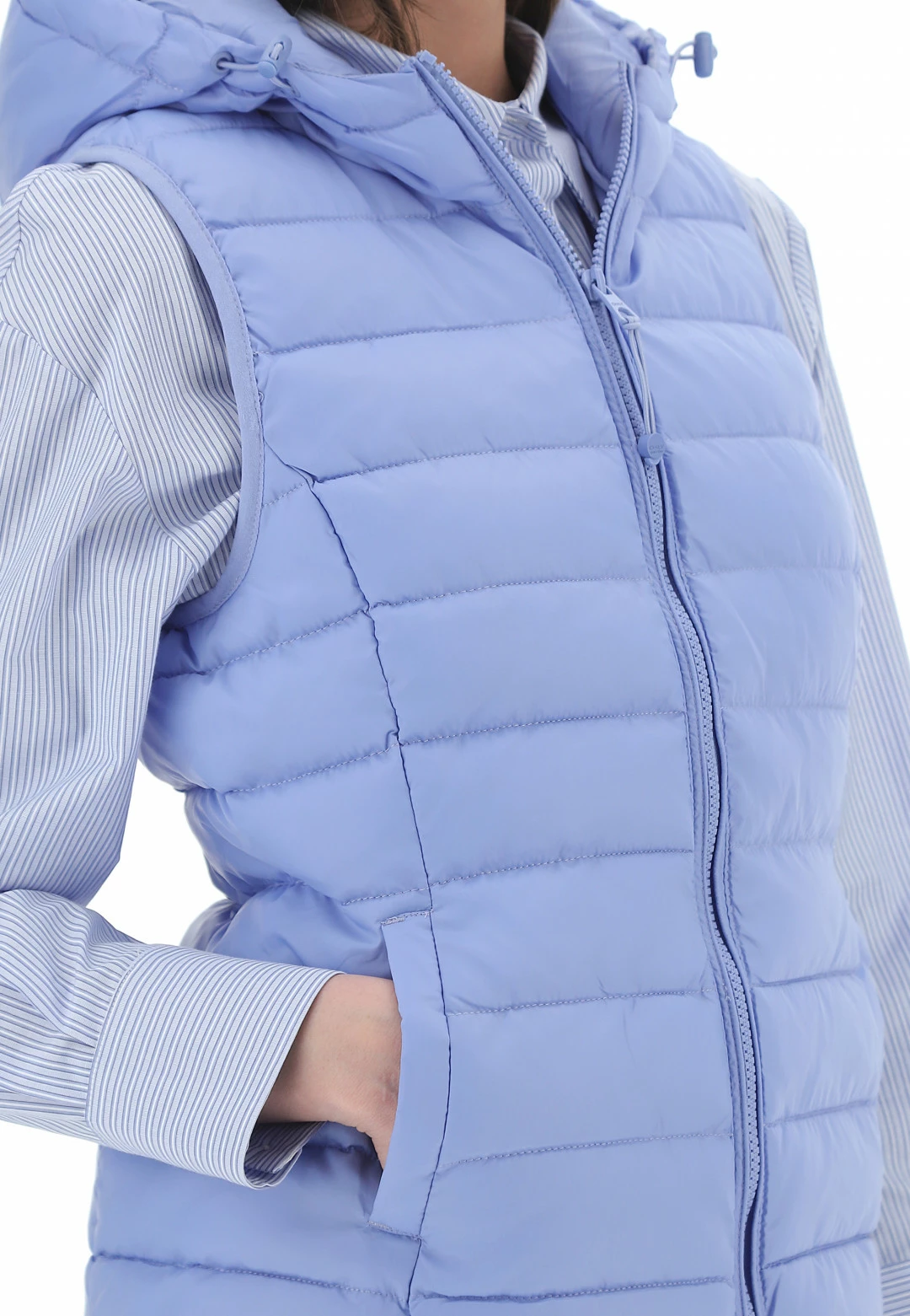 Gilet Imbottito Con Cappuccio Only Donna - immagine 18