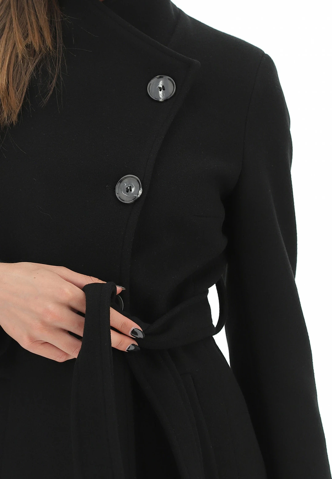 Cappottino Artigli Bottoni Laterali Con Cintura - immagine 5