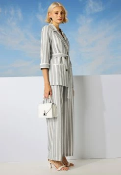 EKS Giacca Doppiopetto èks A Righe Donna