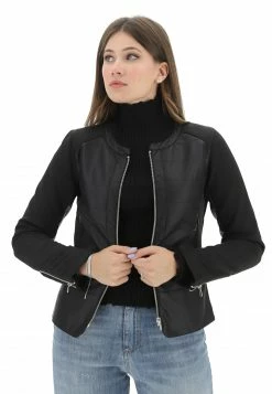 Censured Giubbino Similpelle Con Inserti In Tessuto Jwduaqtpfx90