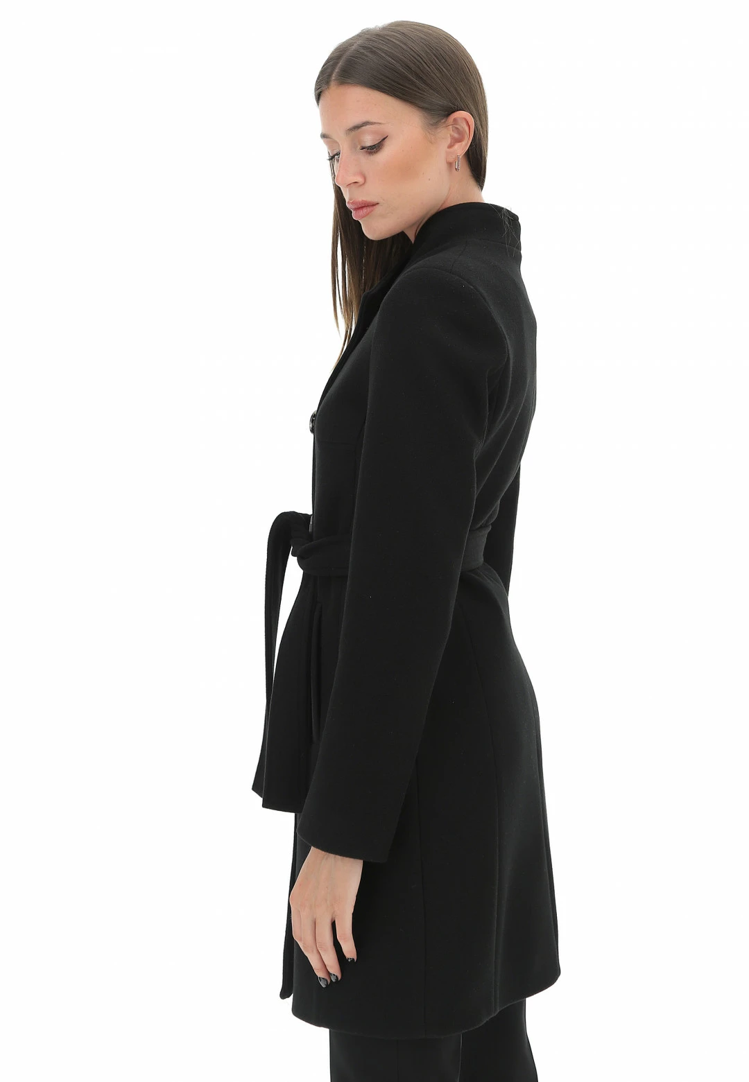 Cappottino Artigli Bottoni Laterali Con Cintura - immagine 2