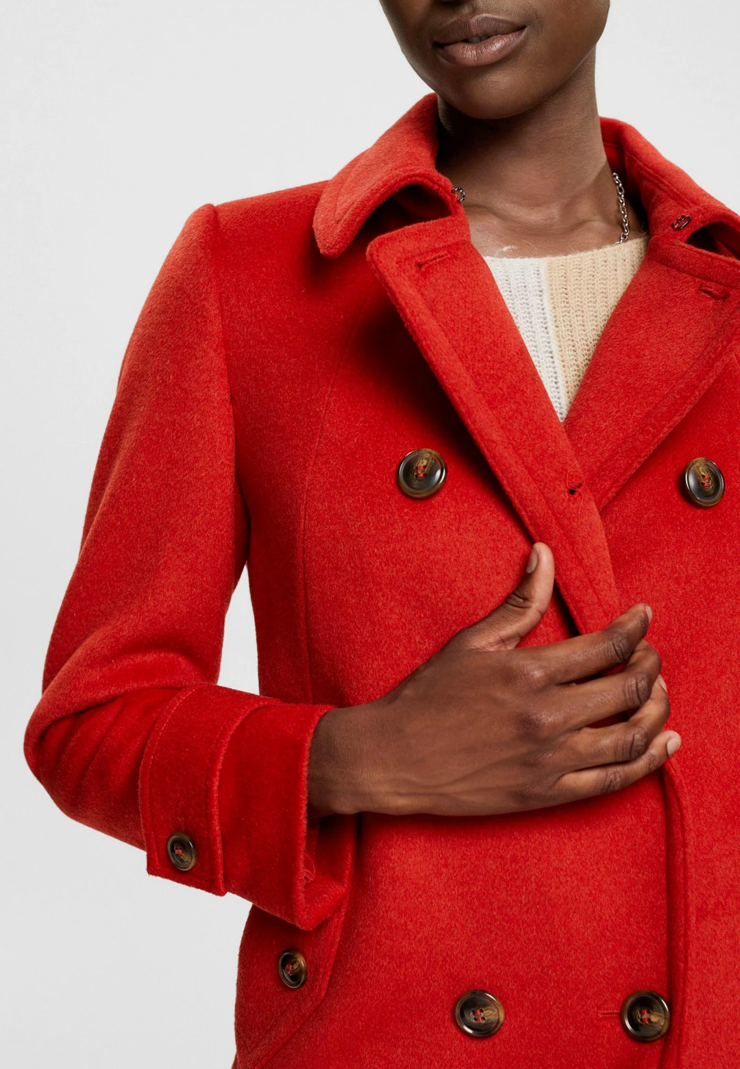 Cappotto Esprit Doppiopetto Art.082eo1g393