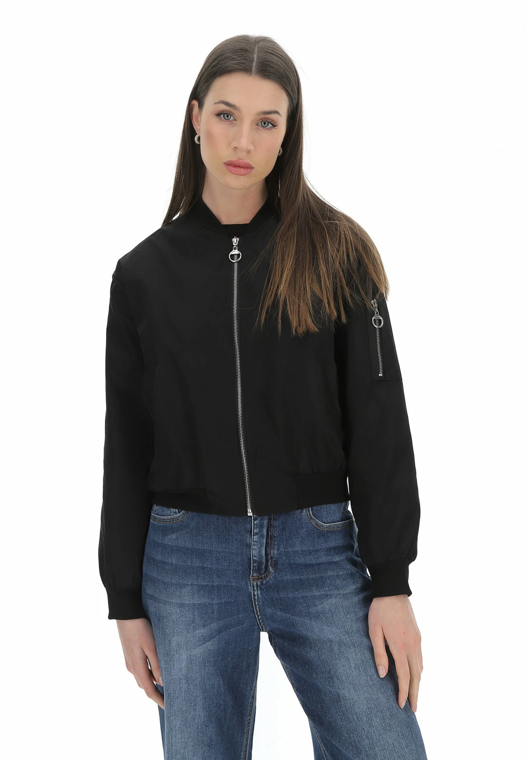 EKS Bomber Crop Donna èks