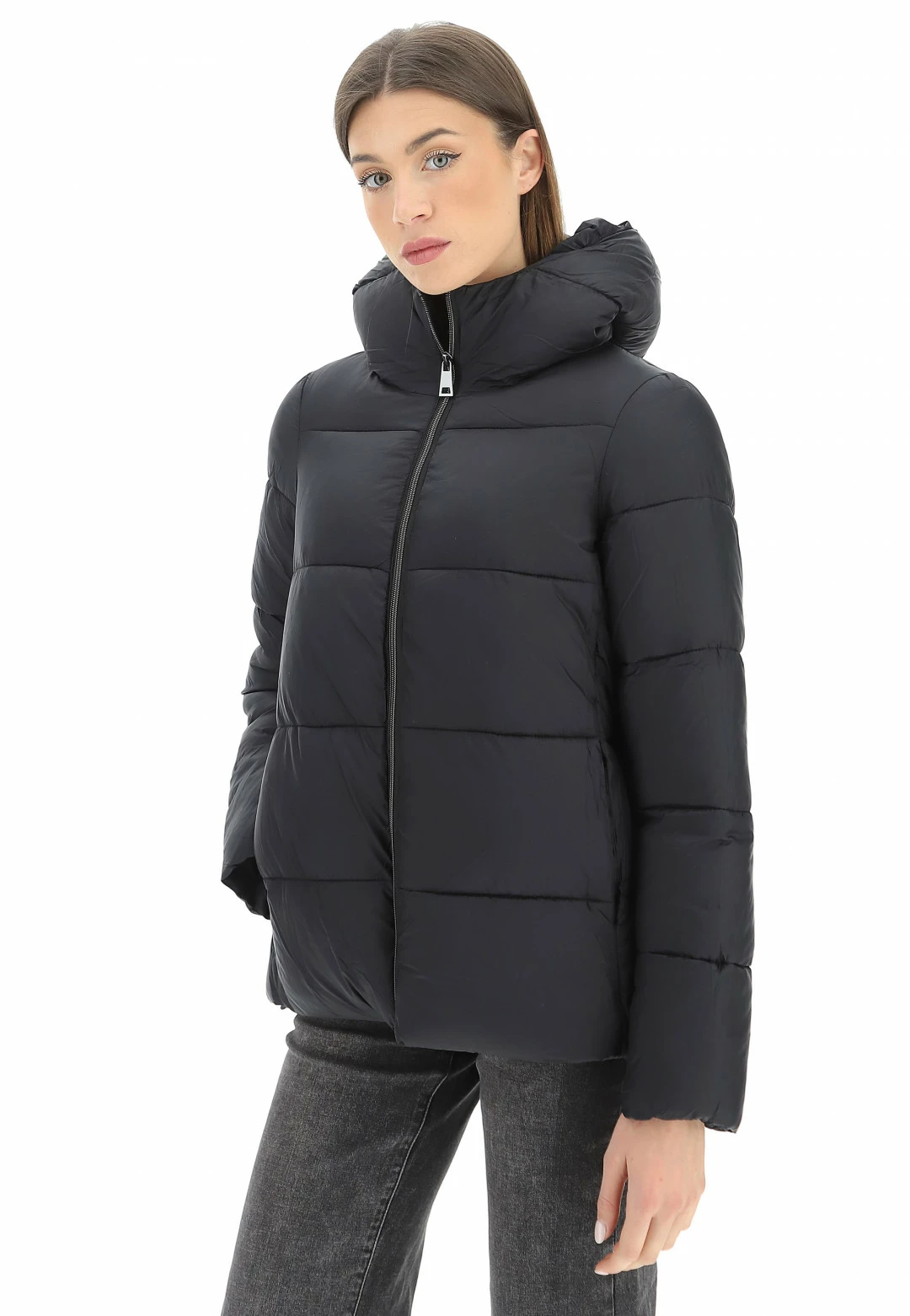 Giubbino In Ovatta Con Cappuccio Fisso Terzoego