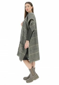 EKS Poncho Quadrettato èks